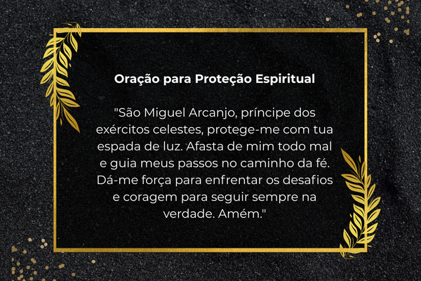 Oração a São Miguel