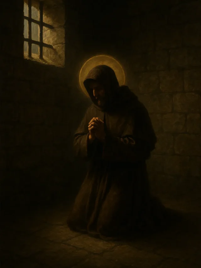 O santo que morreu preso sem revelar sua identidade.