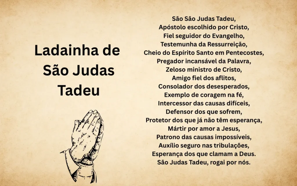 Ladainha de São Judas Tadeu