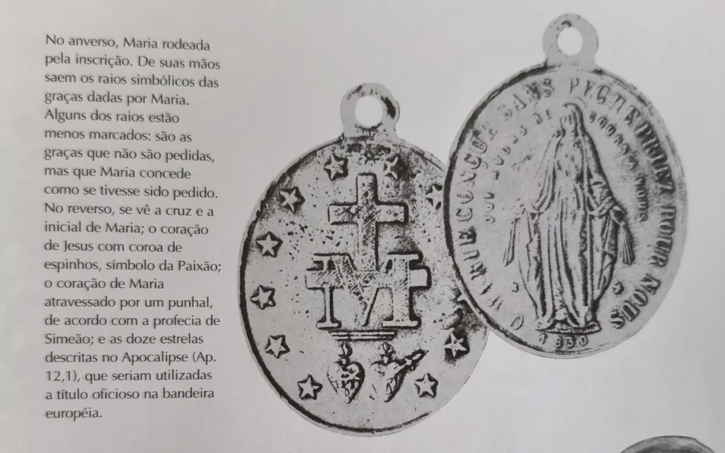 Medalha Milagrosa Santa Catarina Labouré