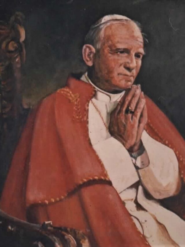 O papa João Paulo II virou santo?