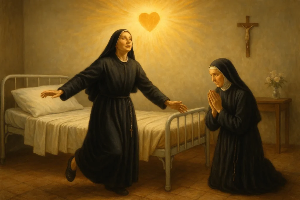 Irmã Lídia Ternes e Santa Teresa Verzeri