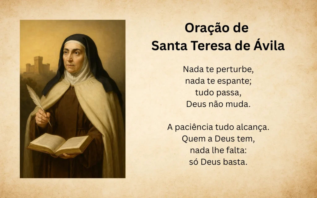Oração de Santa Teresa de Ávila