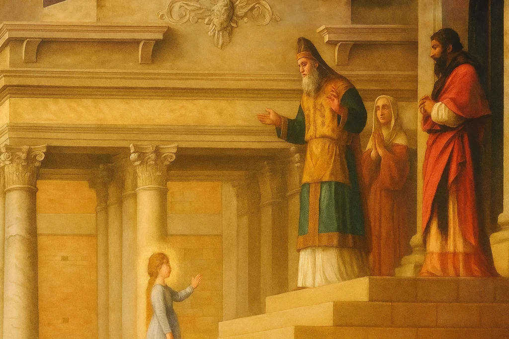 apresentação de nossa senhora no templo